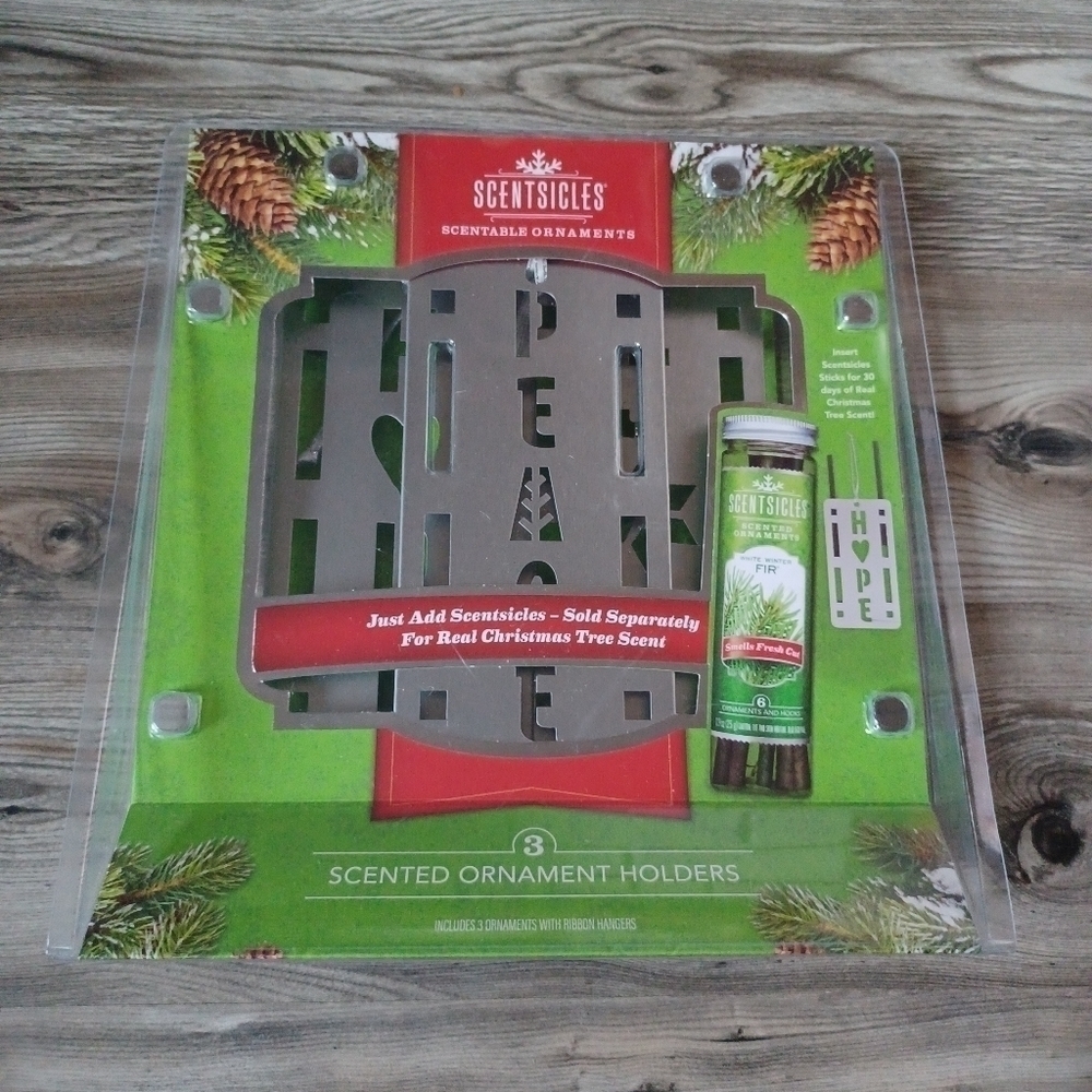 Scentsicles Scented Ornament Set
